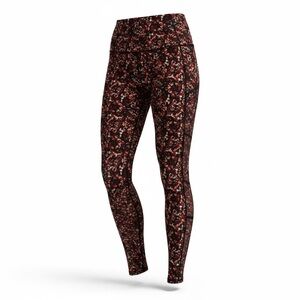 Laundry By Shelli Segal Floral Print Leggings - Black and Red